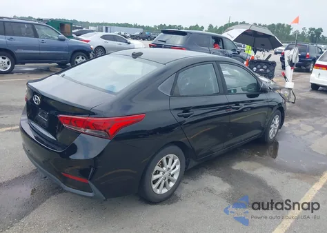 2018 Hyundai Accent Sel из США, поврежденный, VIN 3KPC24A30JE021057